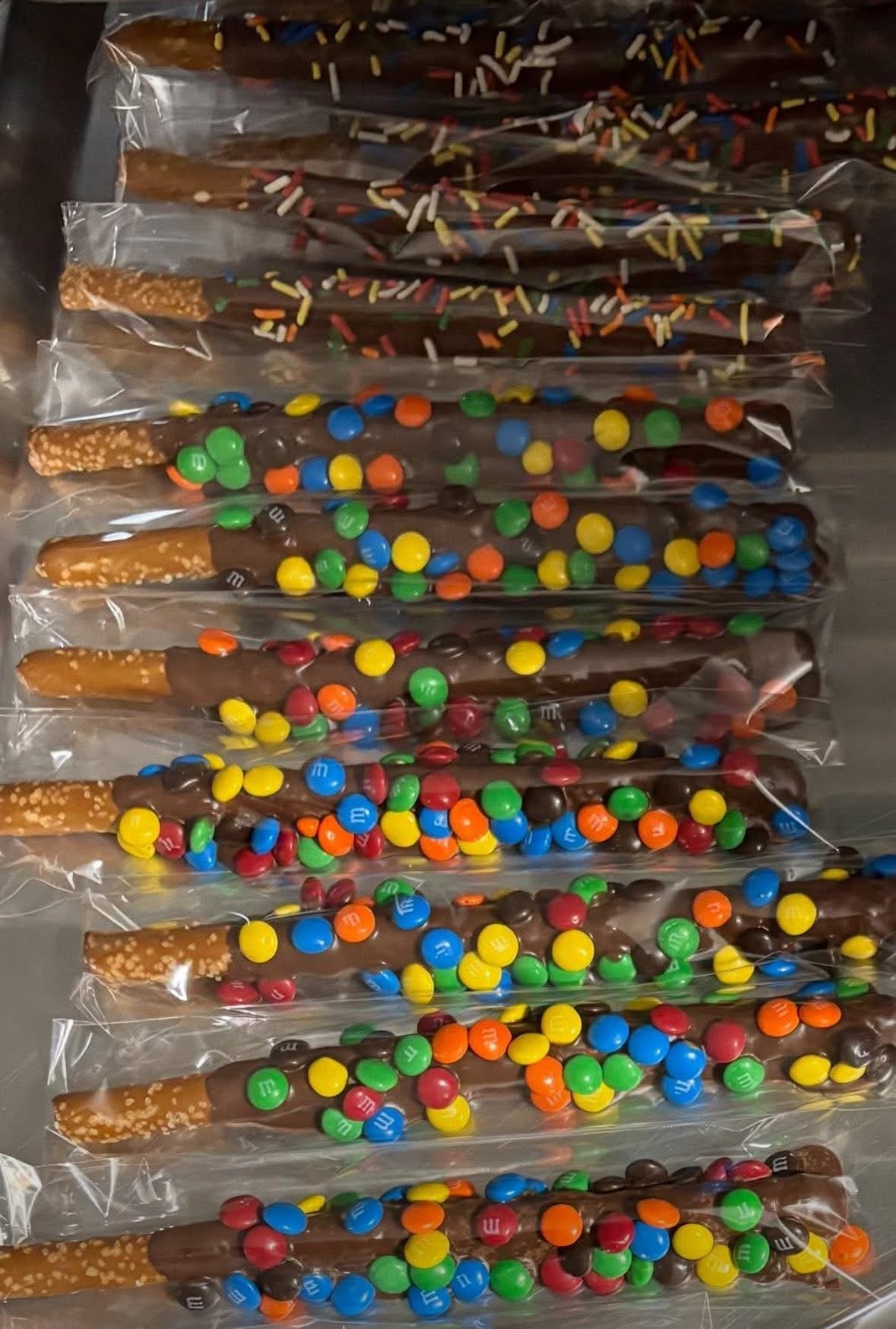 Dozen Chocolate Covered Pretzels