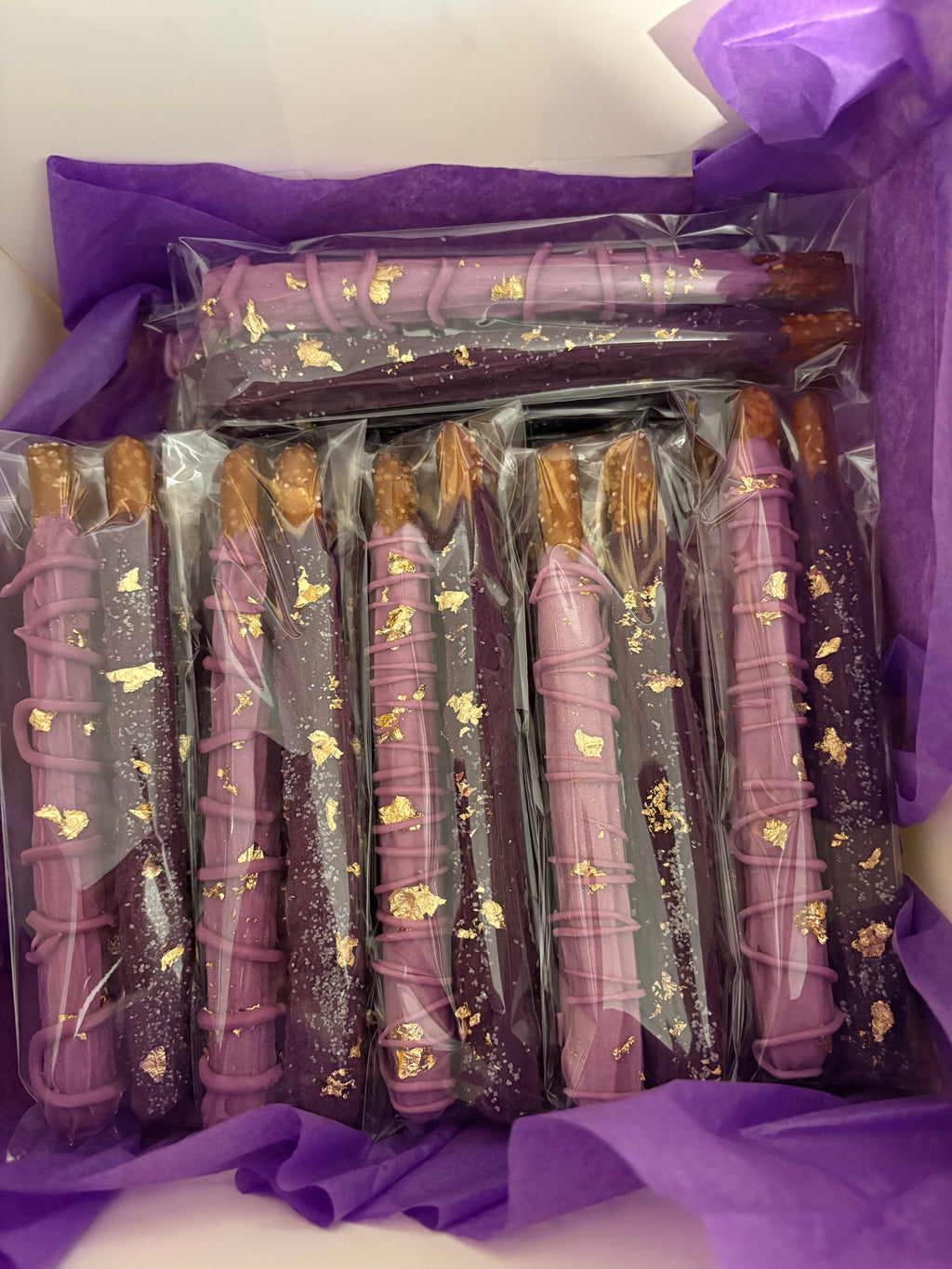 Dozen Chocolate Covered Pretzels