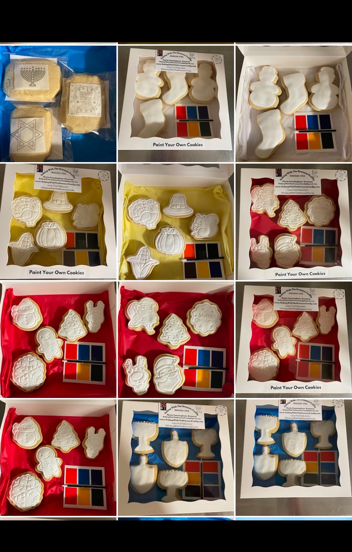 Paint Your Own Cookies