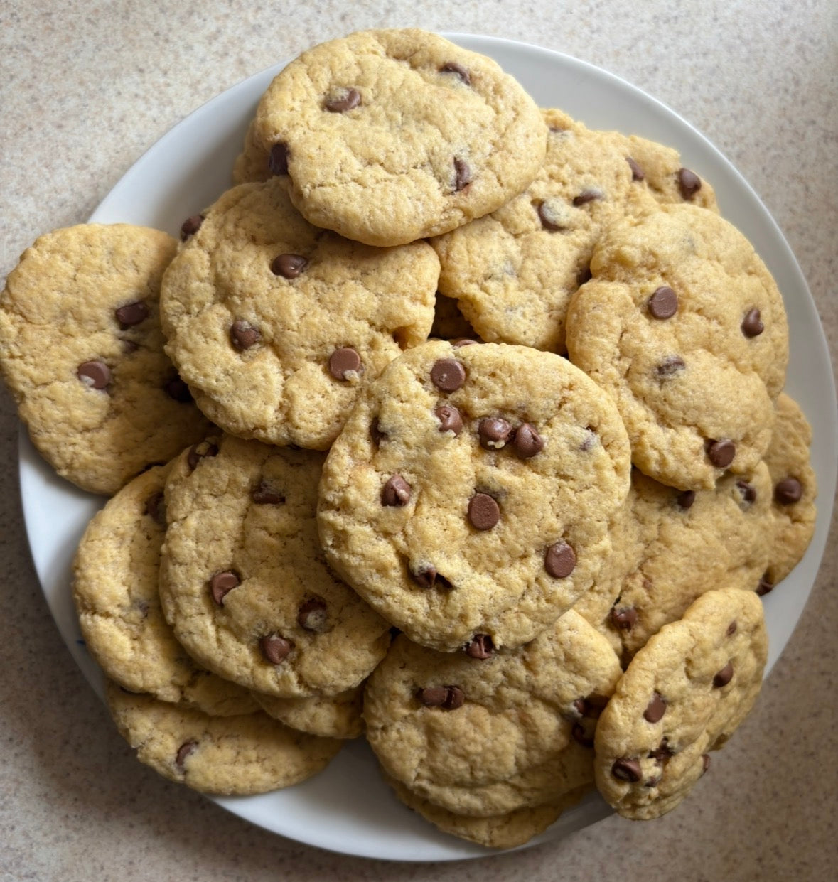Dozen Chocolate Chip Large Cookie Platter