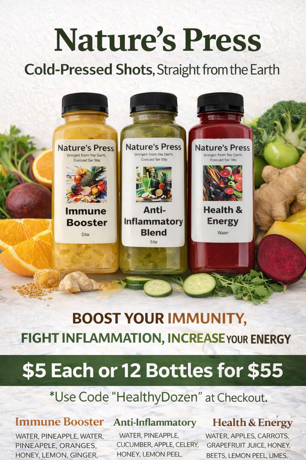 Nature’s Press Juices